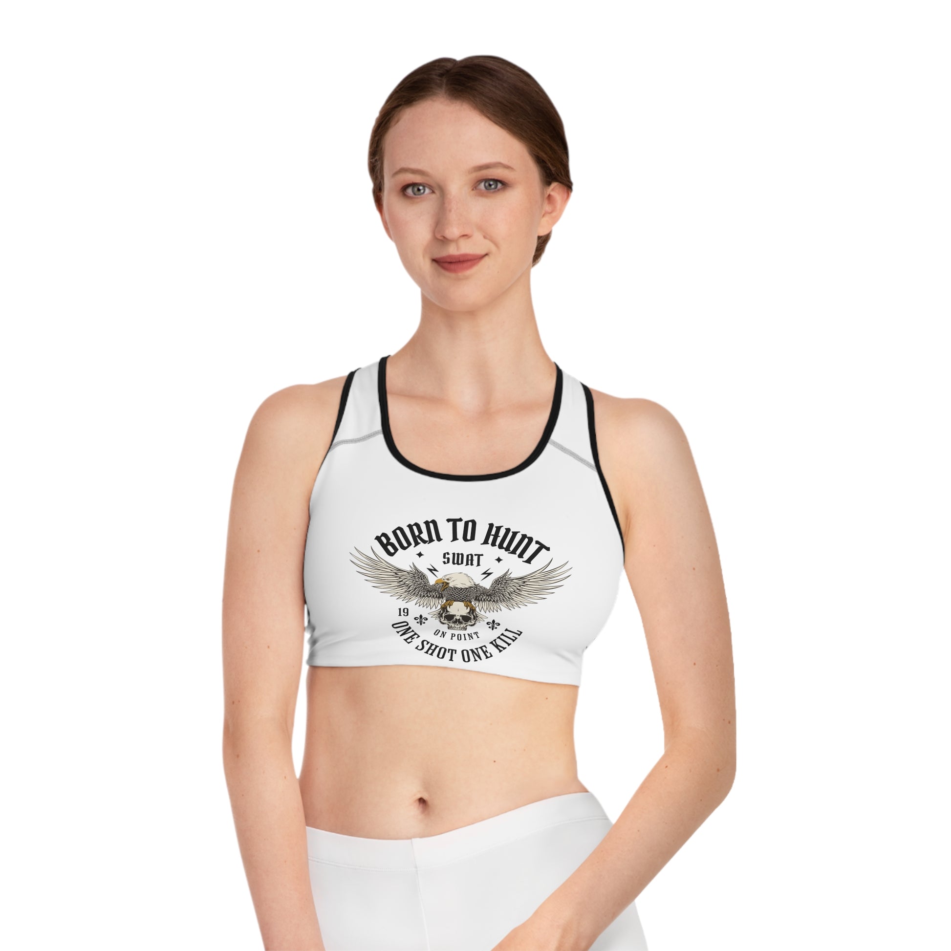 Born To Hunt Sports Bra