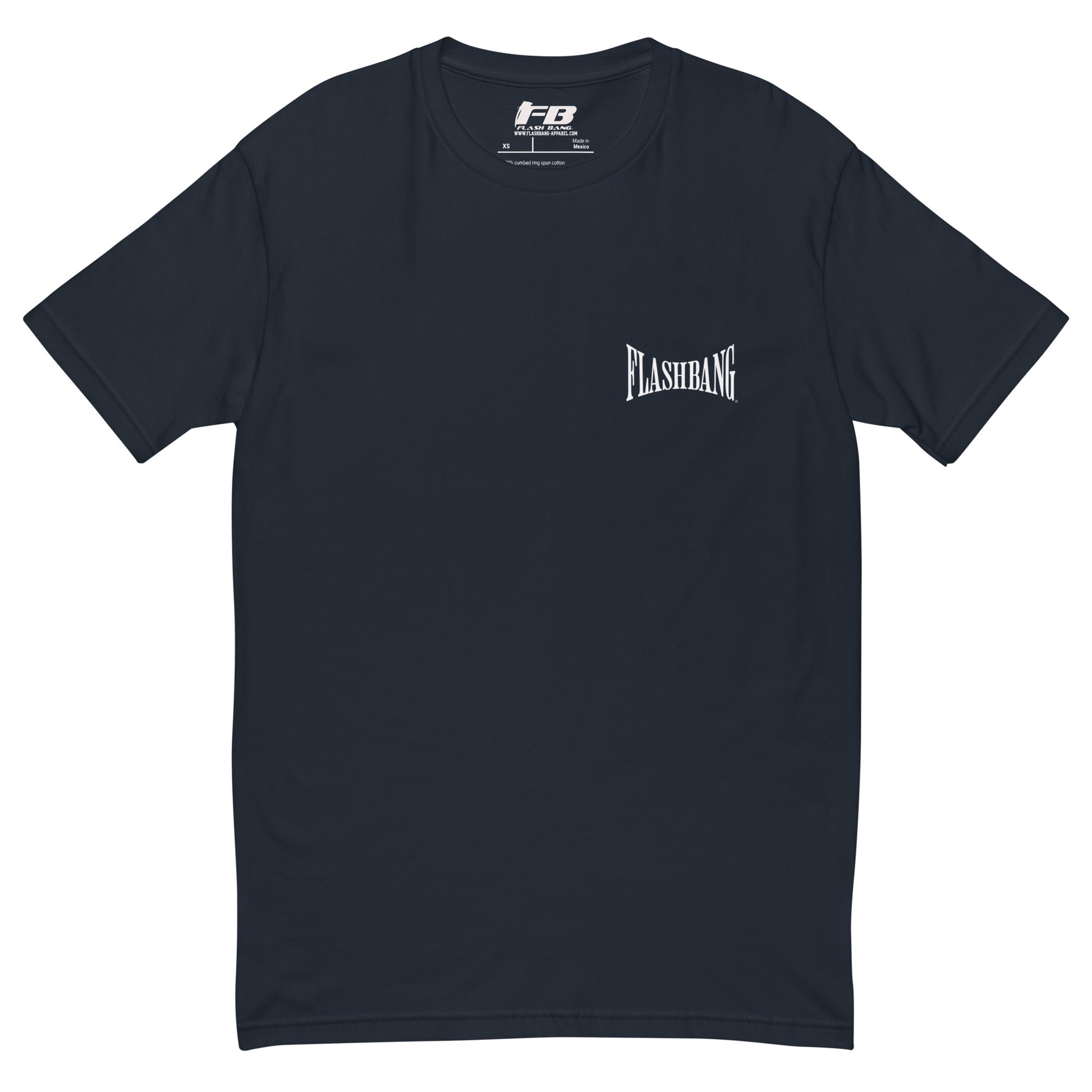 K9 What You Gonna Do T-shirt – Police K9 Tribute – Front View - Midnight Navy with Flashbang Text