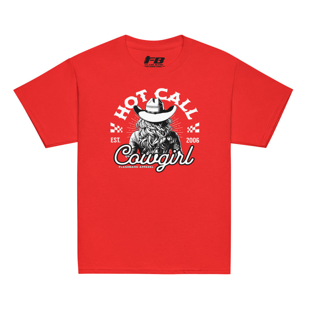 Hot Call Cowgirl Youth Tee