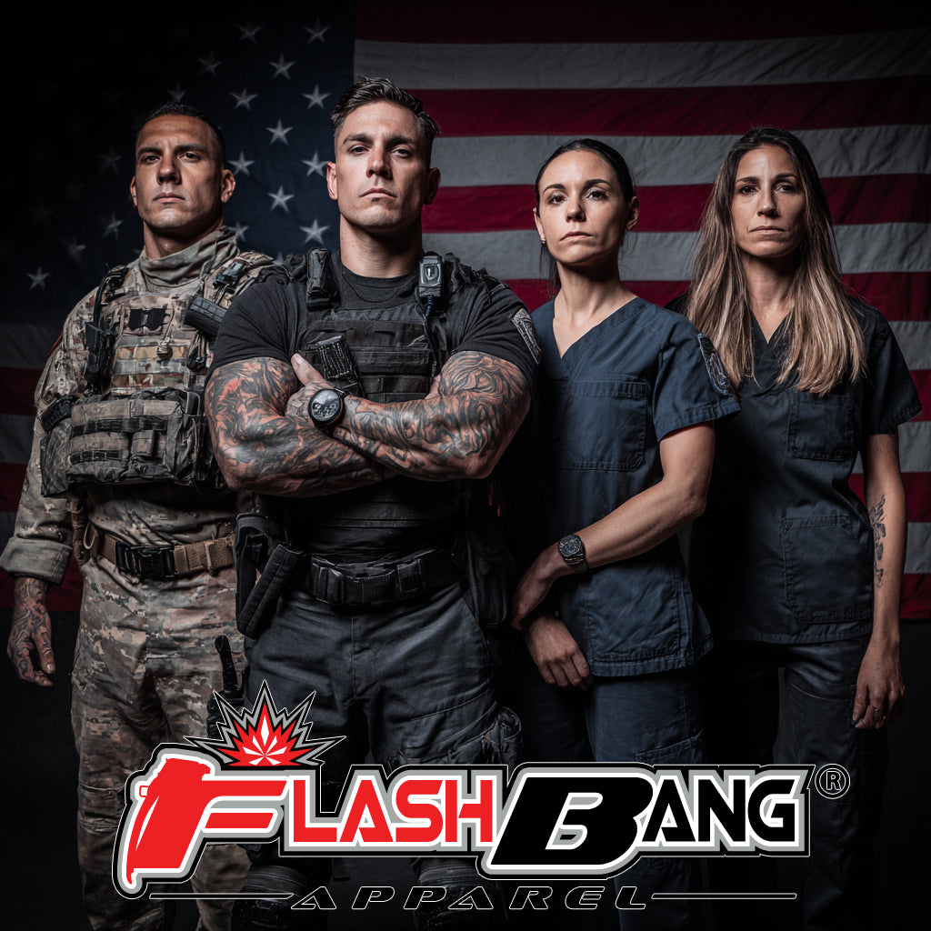 FLASHBANG Apparel,  Designed for the Ones Who Run Toward the Fire