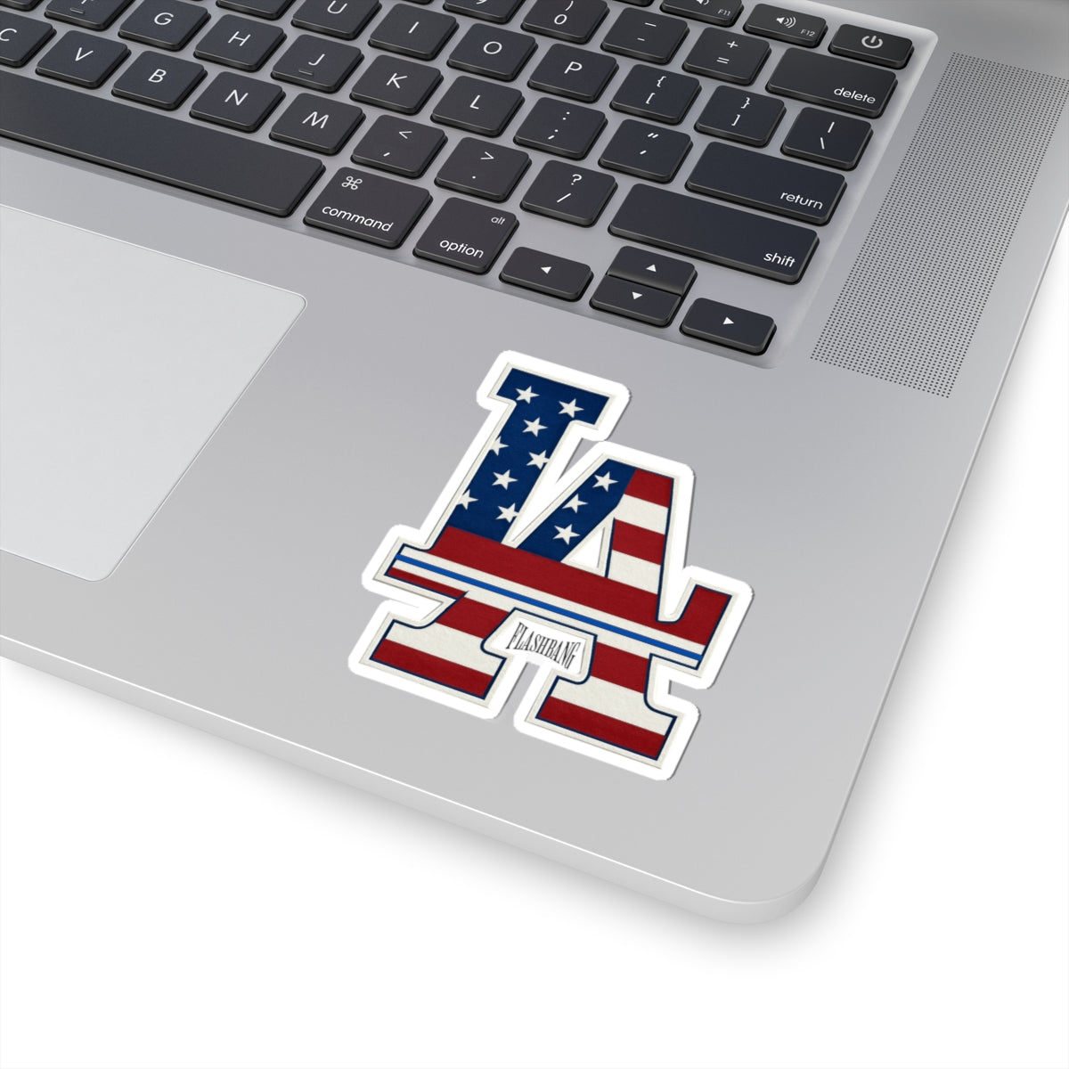 Patriotic LA Kiss-Cut Stickers