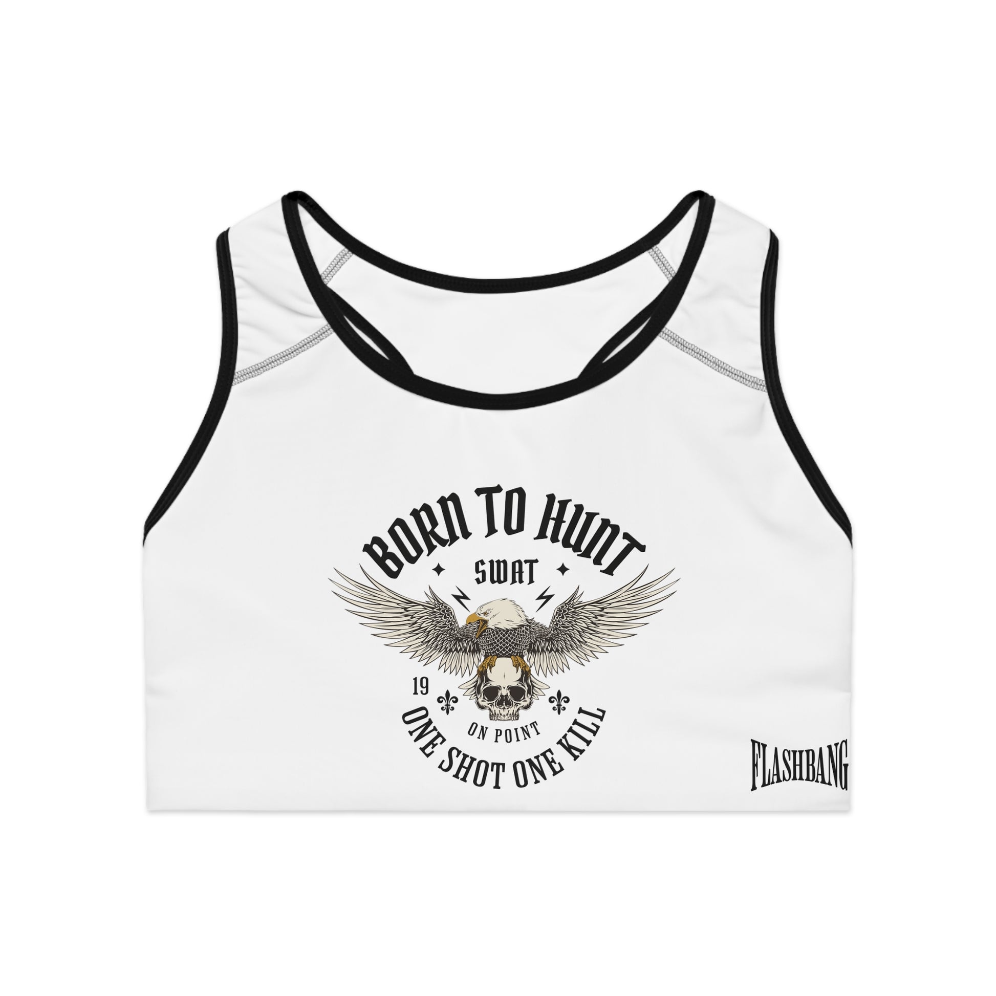 Born To Hunt Sports Bra