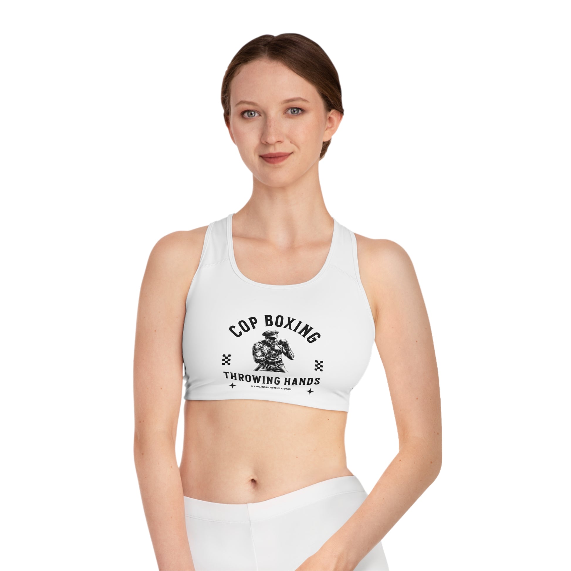 COPS Throwing Hands Sports Bra