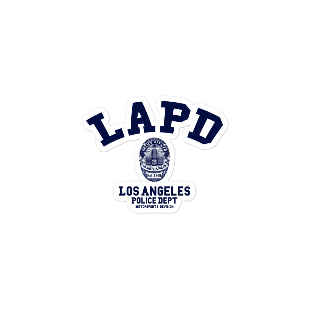 LAPD logo on a white background