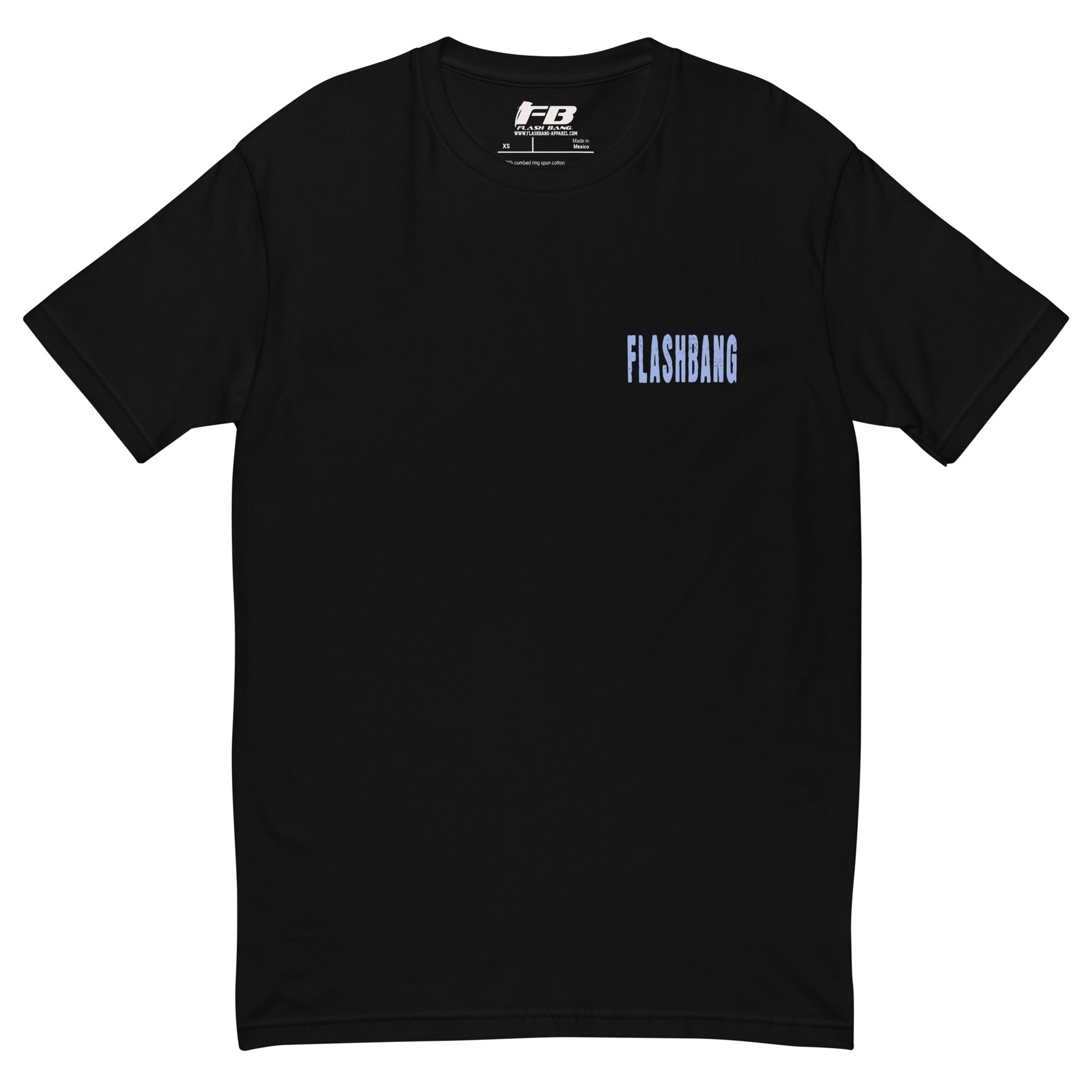 Beast Mode T-shirt with a gorilla graphic, designed as a fitness motivation shirt for gym-goers and muscle tee lovers - Front View - Black with Flashbang Text