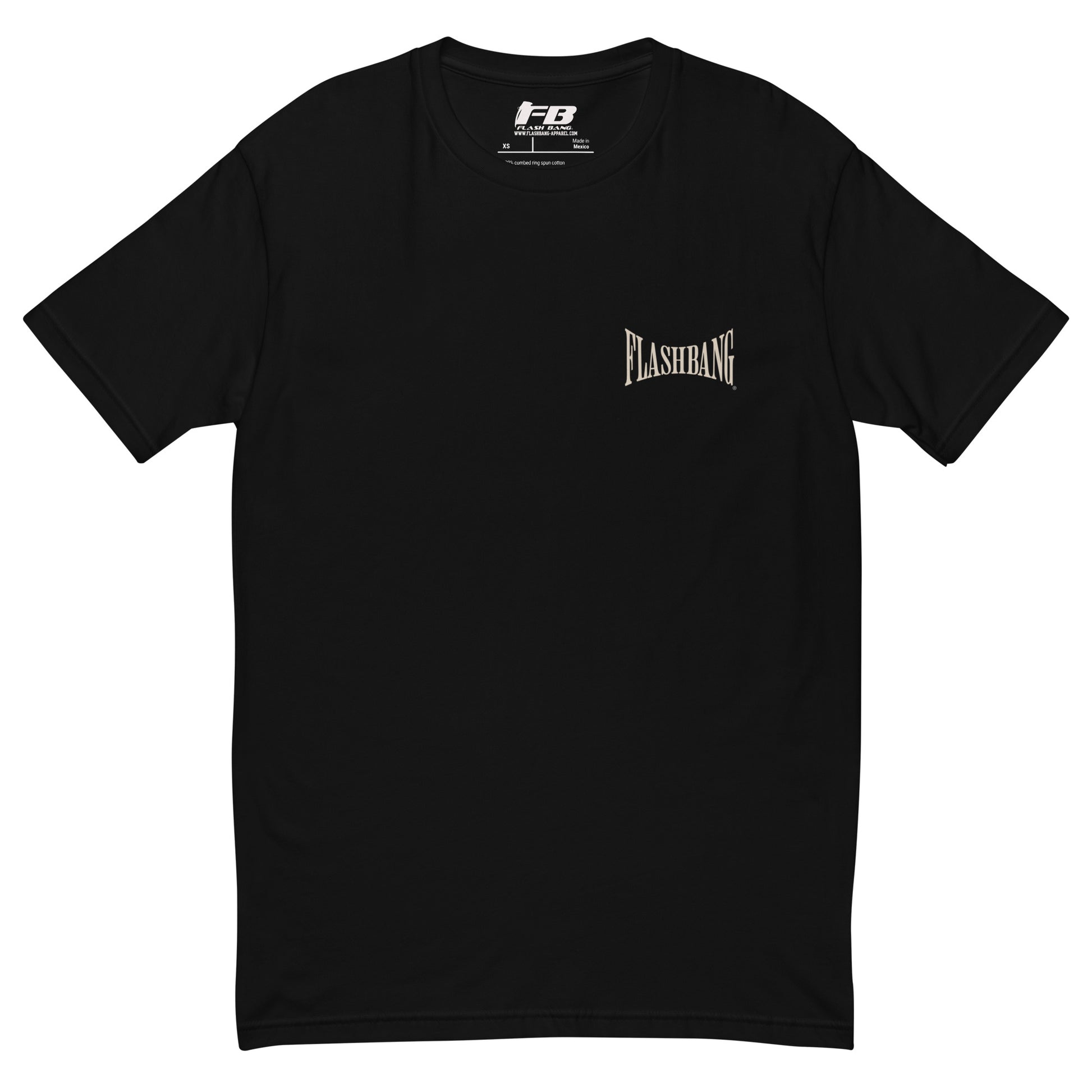 Time to Ride T-shirt with cowboy skull and horse graphic, perfect for men who love Western-style shirts and rugged, durable apparel - Front View - Black with Flashbang Text