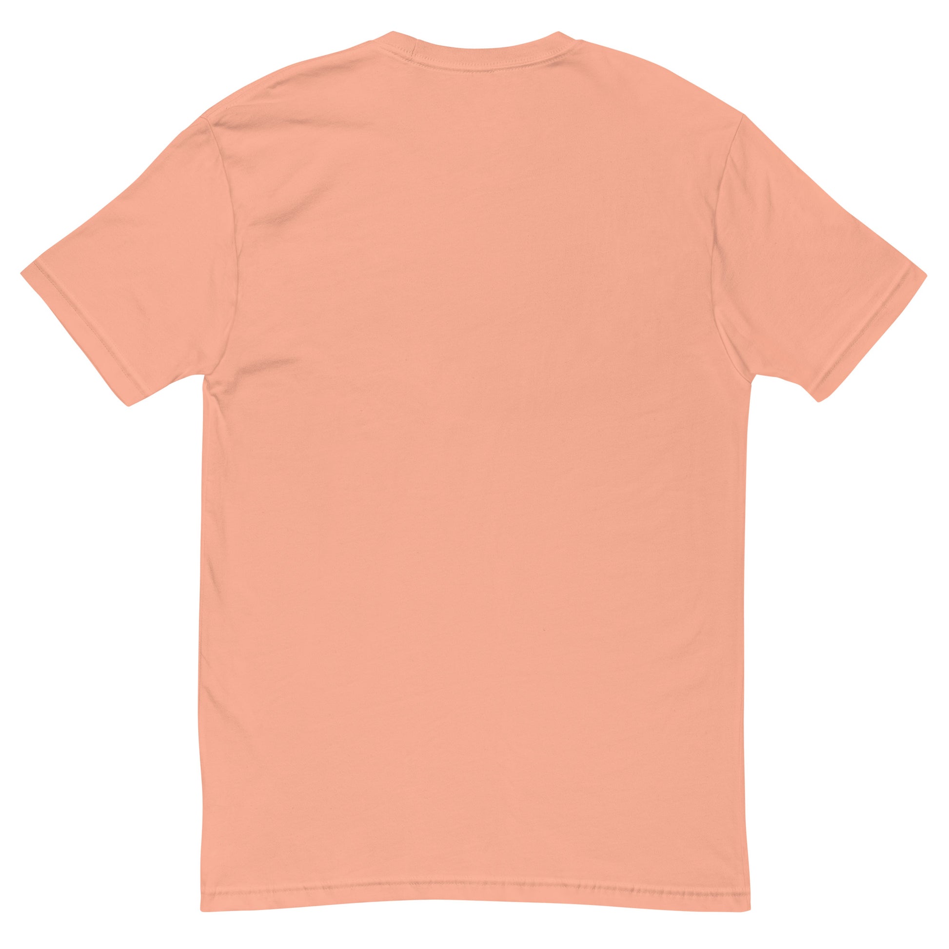 Skull and Roses RS T-shirt featuring a vintage skull and rose design - Back View - Desert Pink