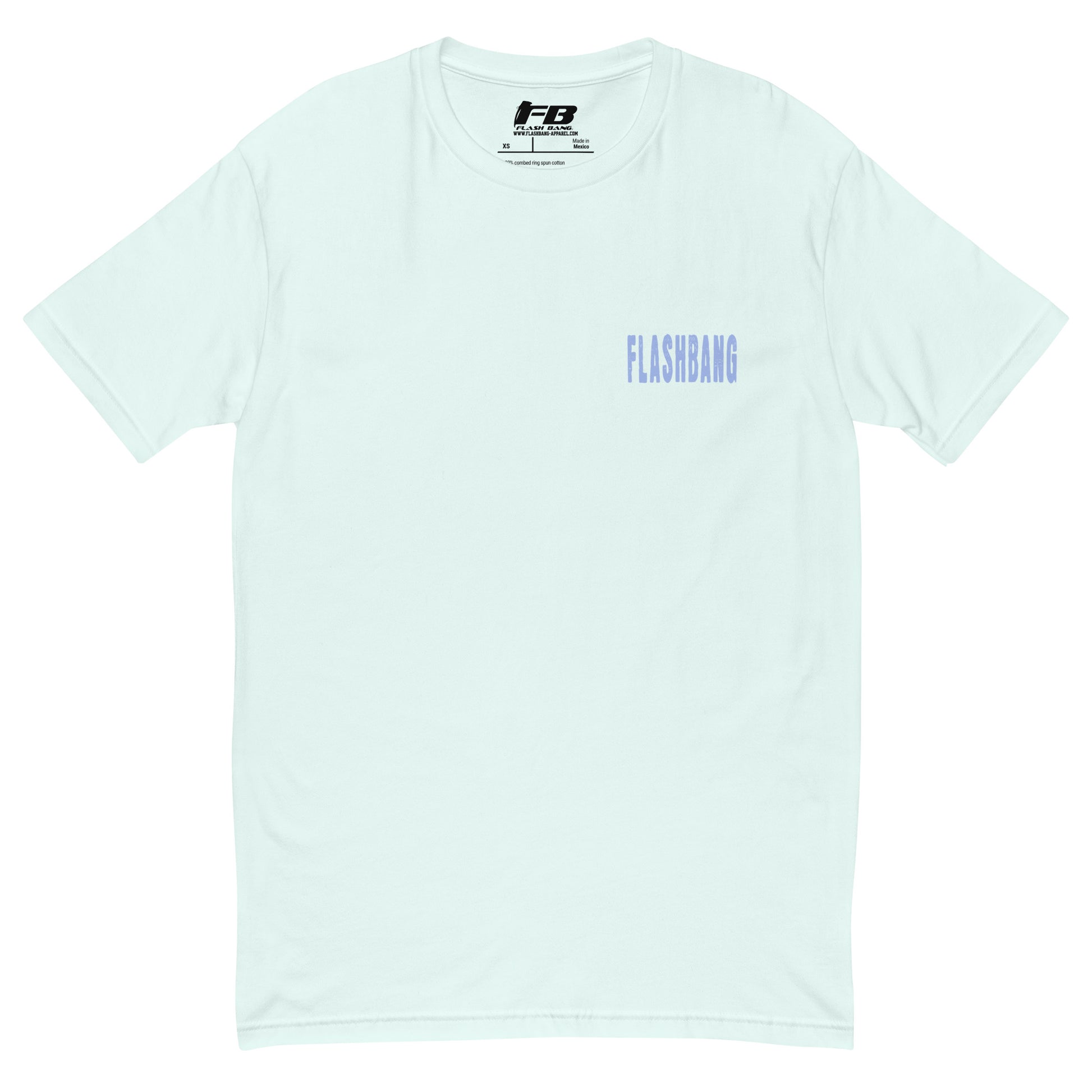 Beast Mode T-shirt with a gorilla graphic, designed as a fitness motivation shirt for gym-goers and muscle tee lovers - Front View - Light Blue