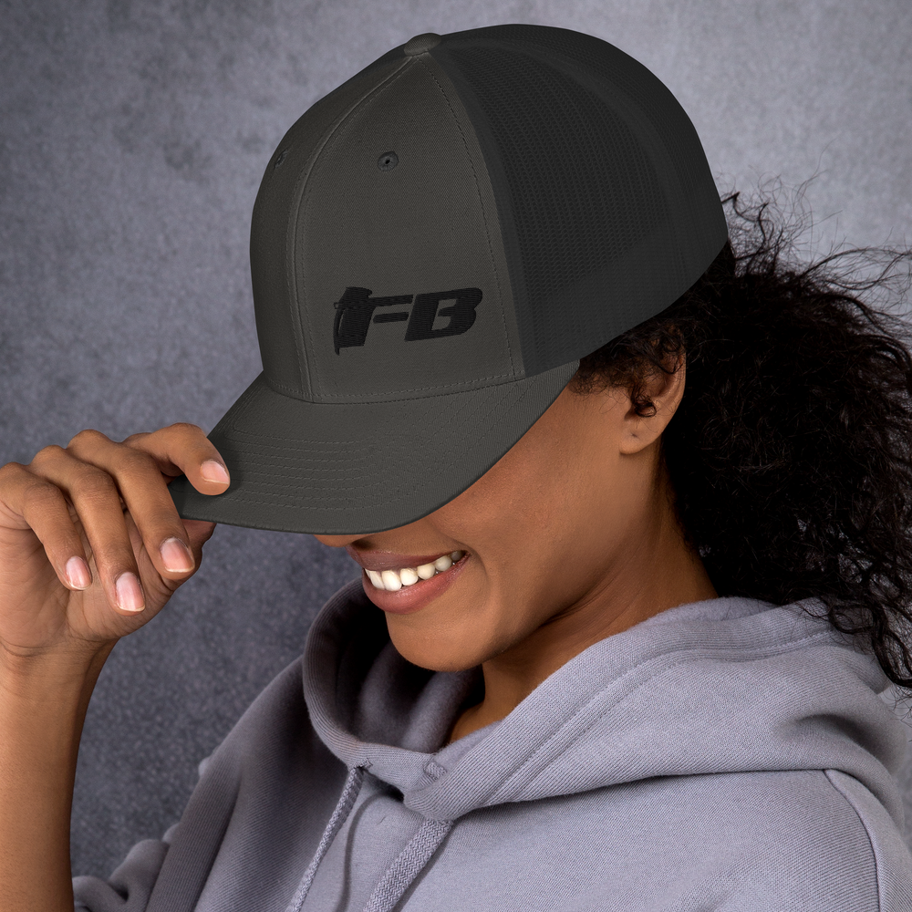 FB Embroidered Trucker Cap