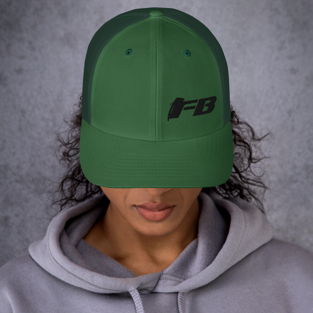 FB Embroidered Trucker Cap