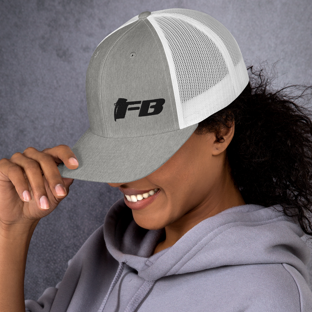 FB Embroidered Trucker Cap