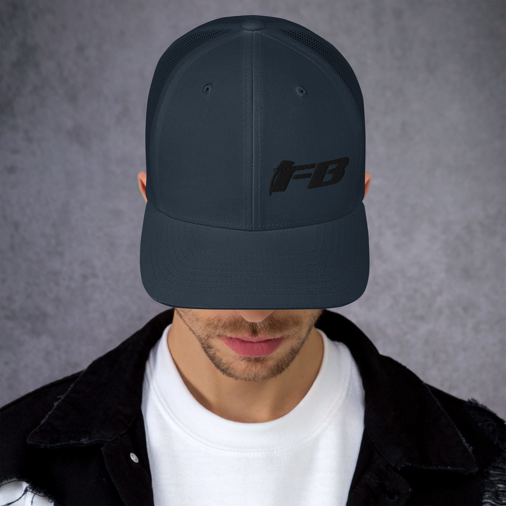 FB Embroidered Trucker Cap