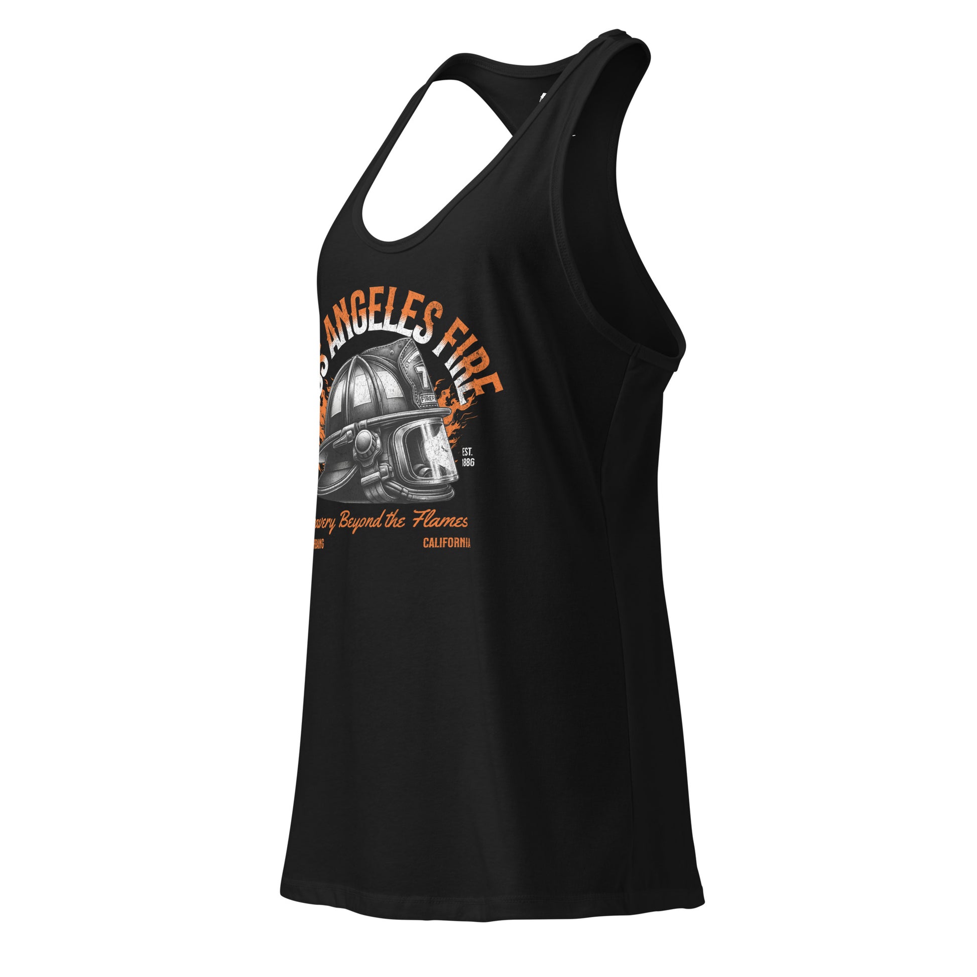 Los Angeles Fire Racerback Tank Top