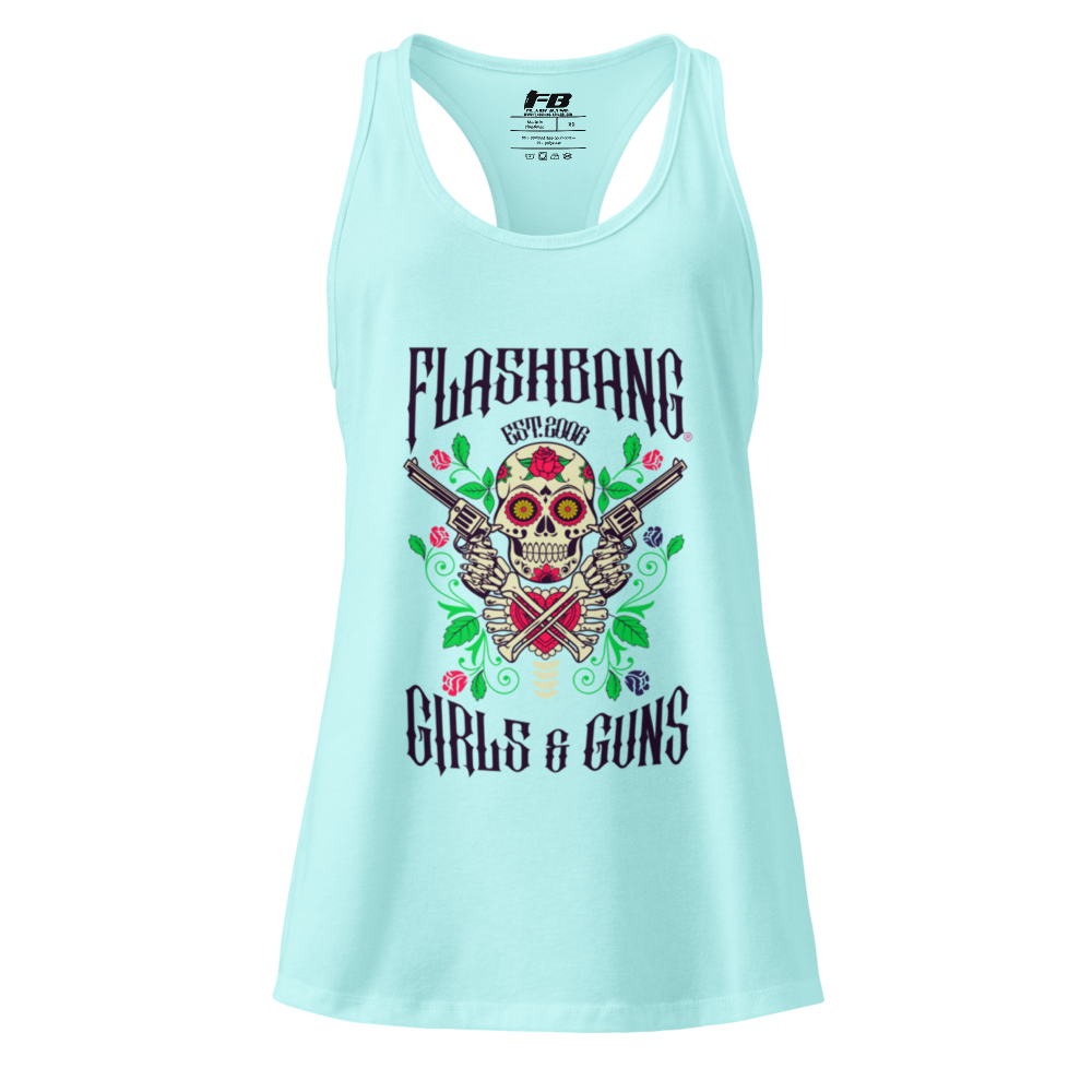 Girls and Guns Racerback Tank Top