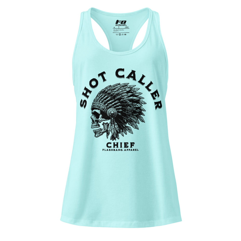 Shot Caller Lite Women's racerback tank top