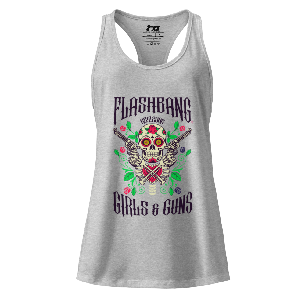 Girls and Guns Racerback Tank Top
