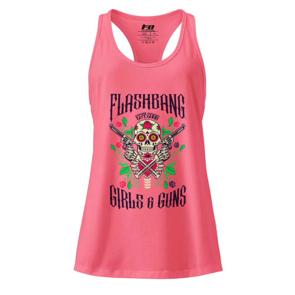 Girls and Guns Racerback Tank Top