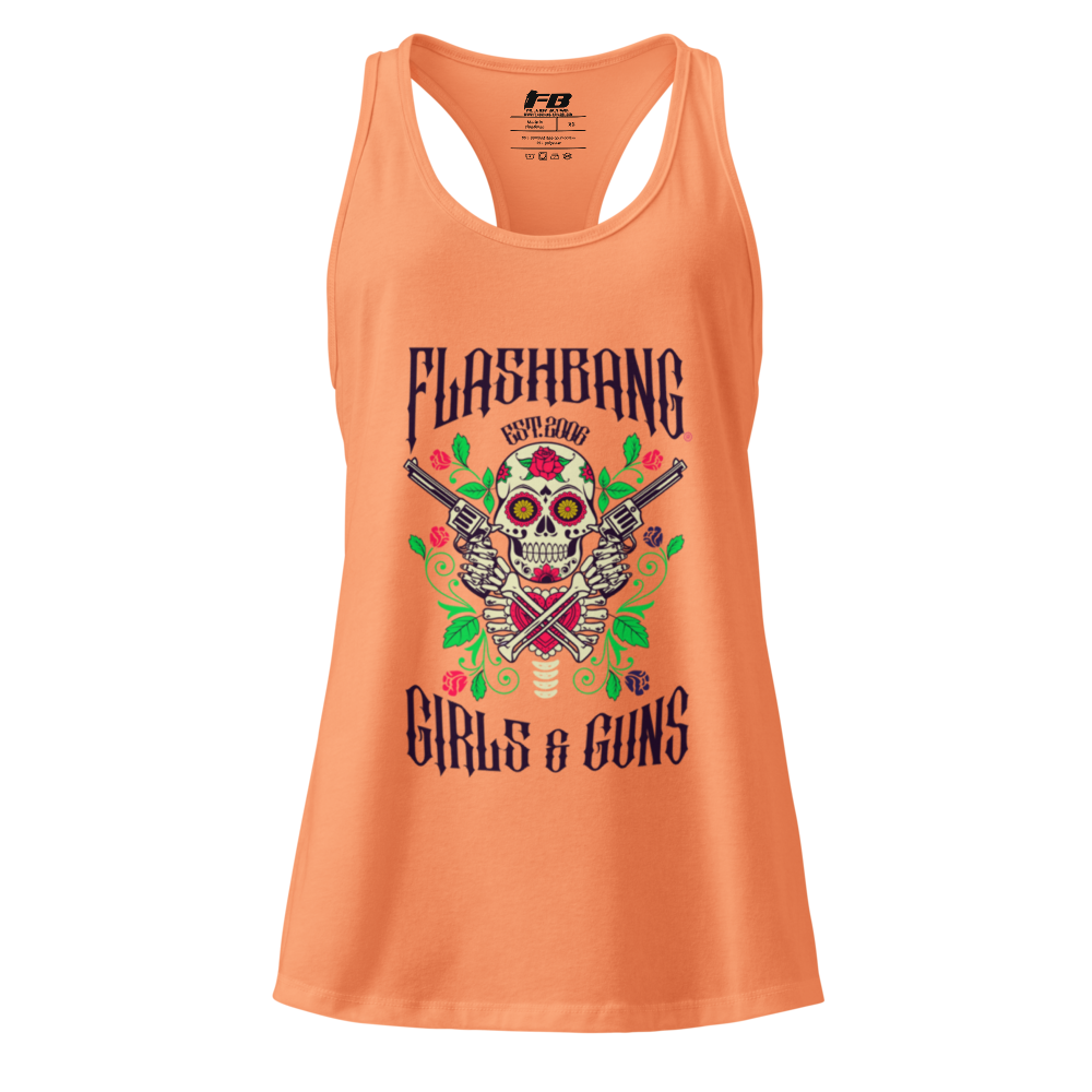 Girls and Guns Racerback Tank Top