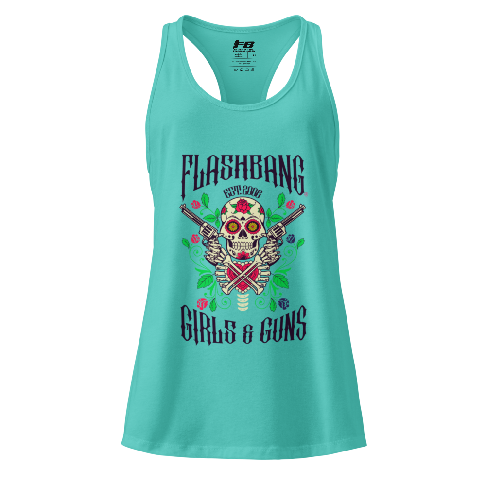 Girls and Guns Racerback Tank Top