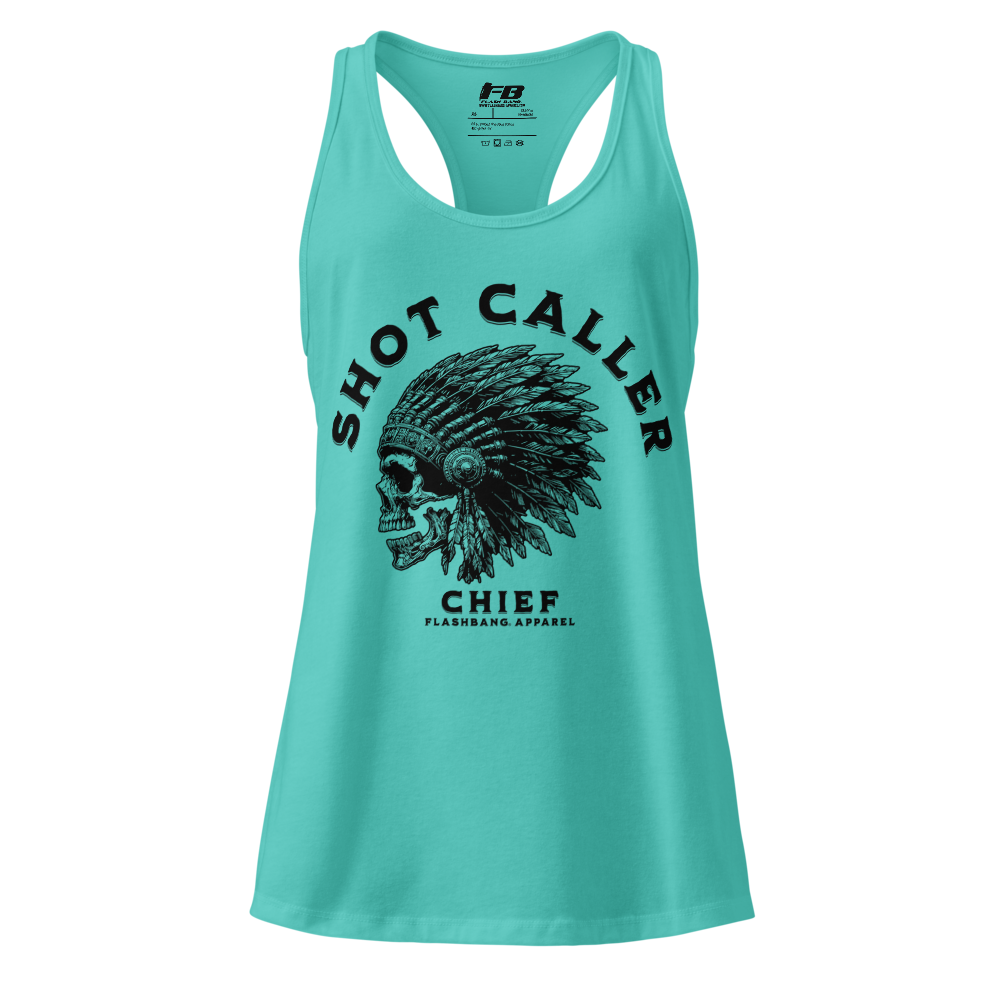 Shot Caller Lite Women's racerback tank top