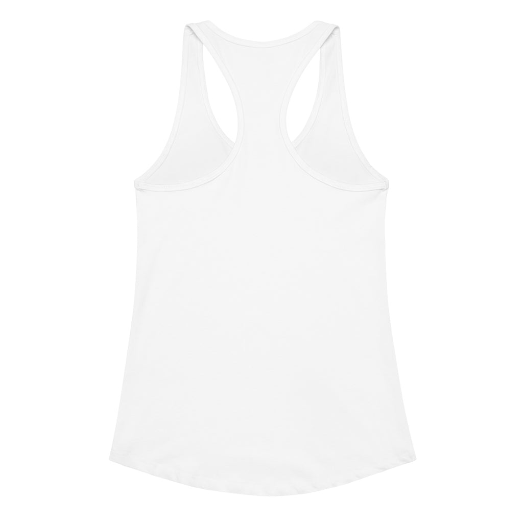 White tank top on a white background