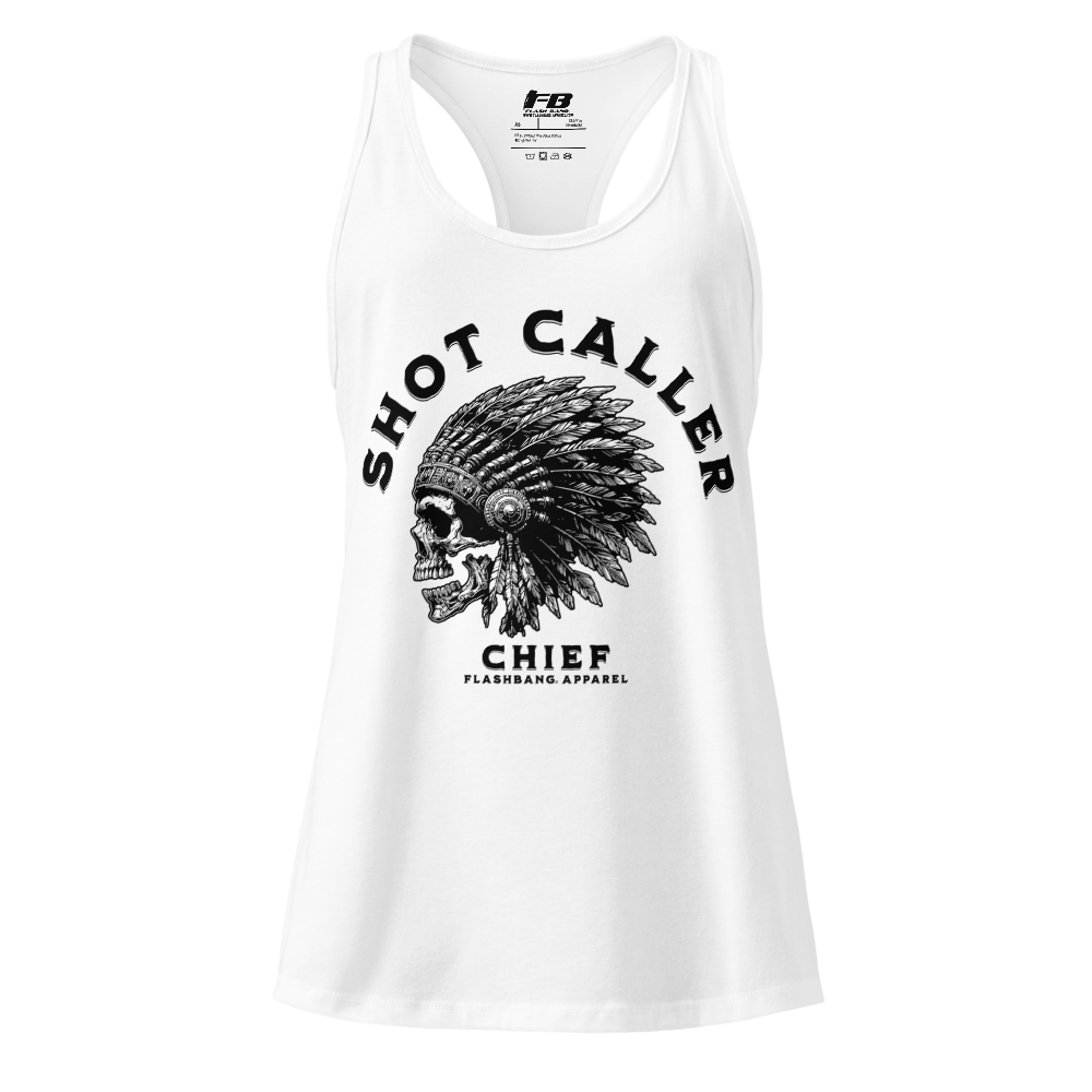 Shot Caller Lite Women's racerback tank top