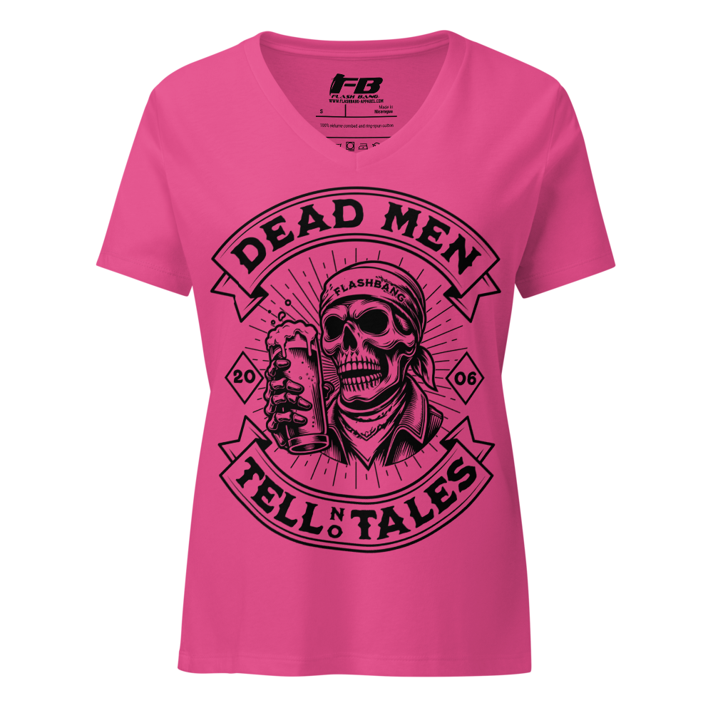 Dead Men Tell No Tales Lite V-neck T-shirt