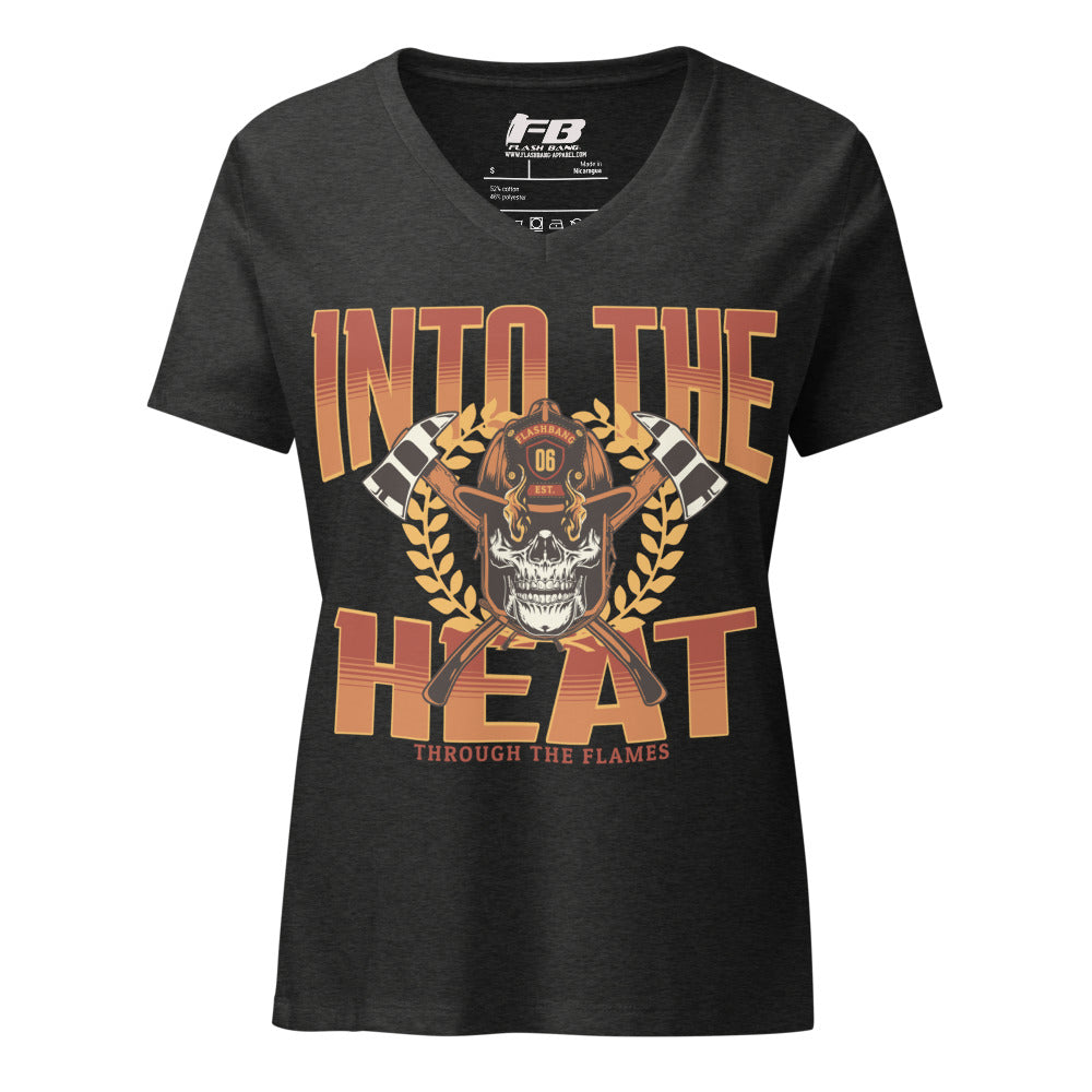 Into The Heat V-neck T-shirt