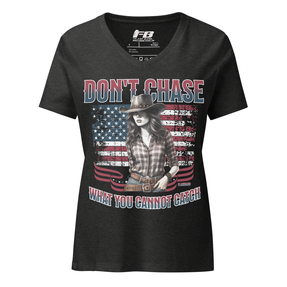 Don't Chase V-neck T-shirt