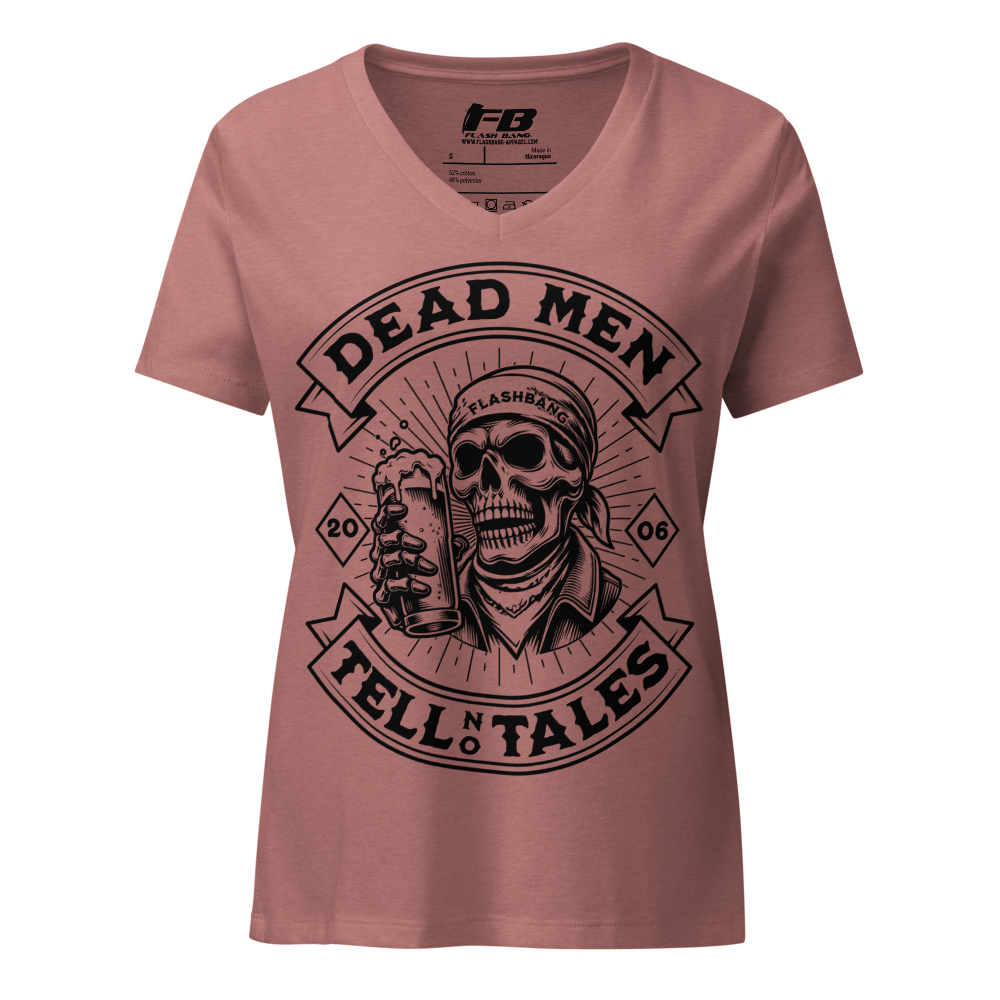 Dead Men Tell No Tales Lite V-neck T-shirt
