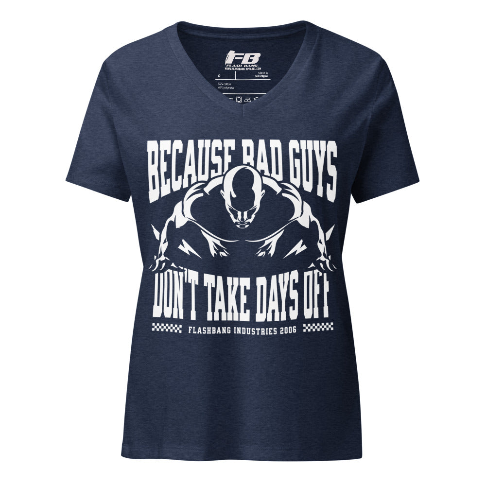 Navy blue t-shirt with graphic design and text on a white background