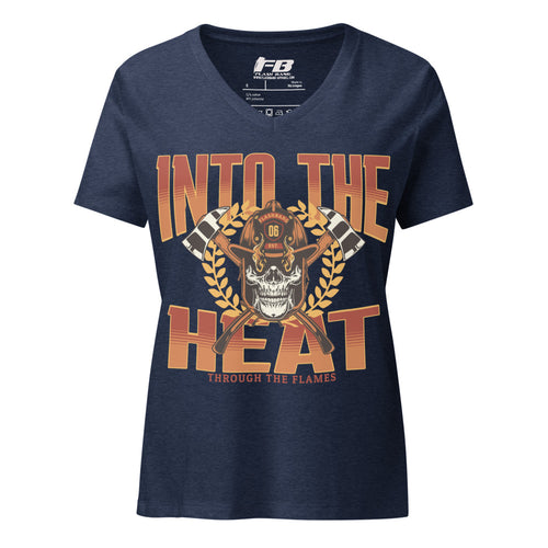 Into The Heat V-neck T-shirt
