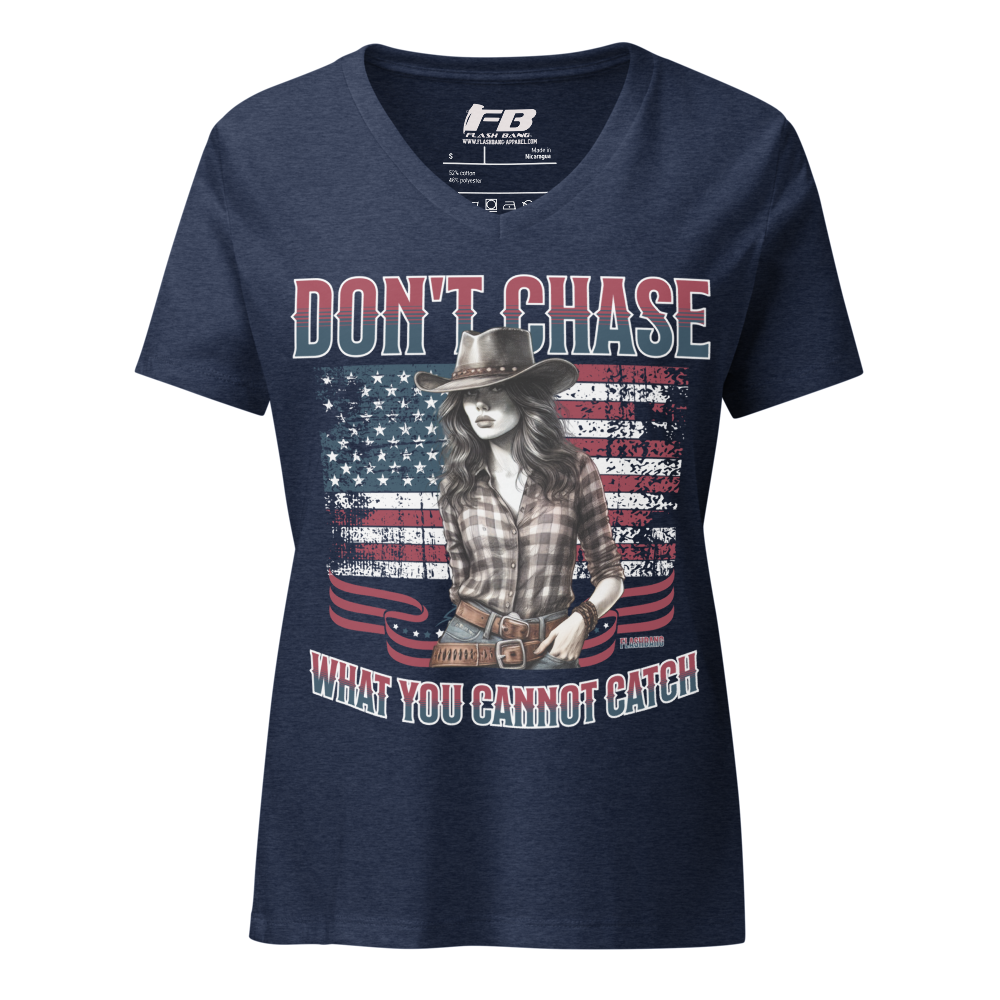 Don't Chase V-neck T-shirt