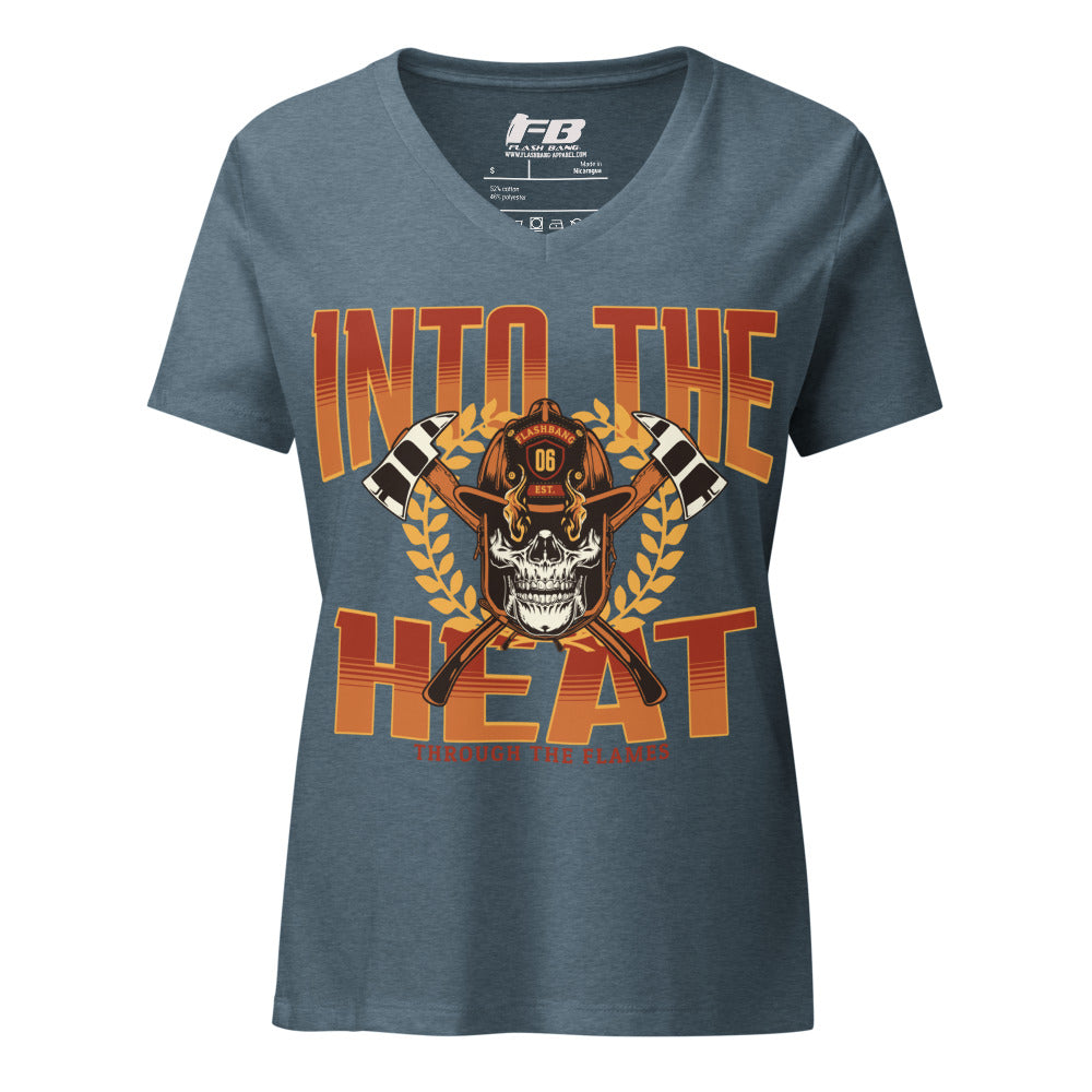 Into The Heat V-neck T-shirt
