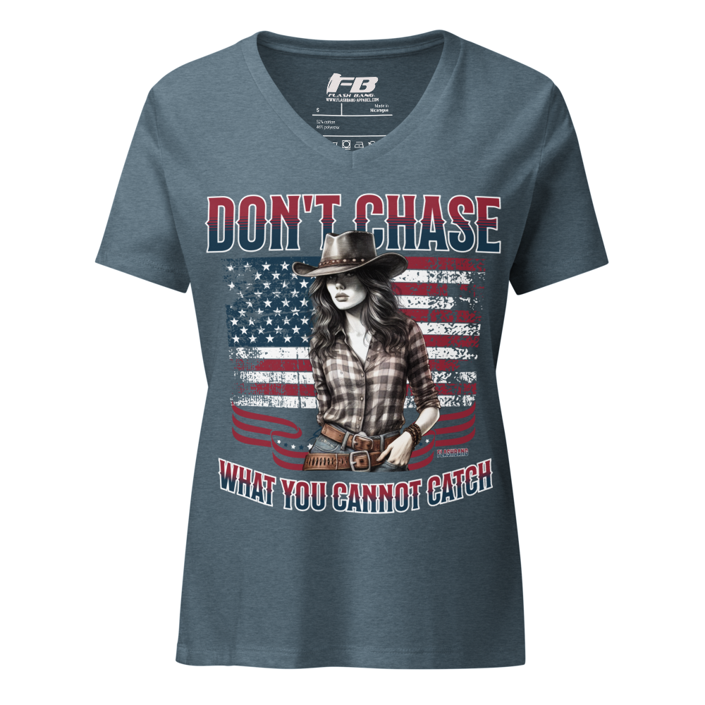 Don't Chase V-neck T-shirt