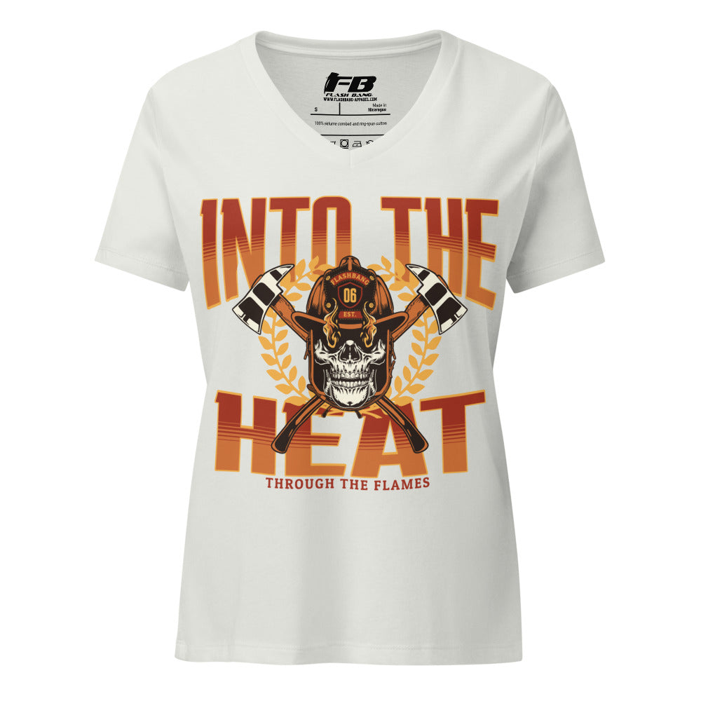 Into The Heat V-neck T-shirt