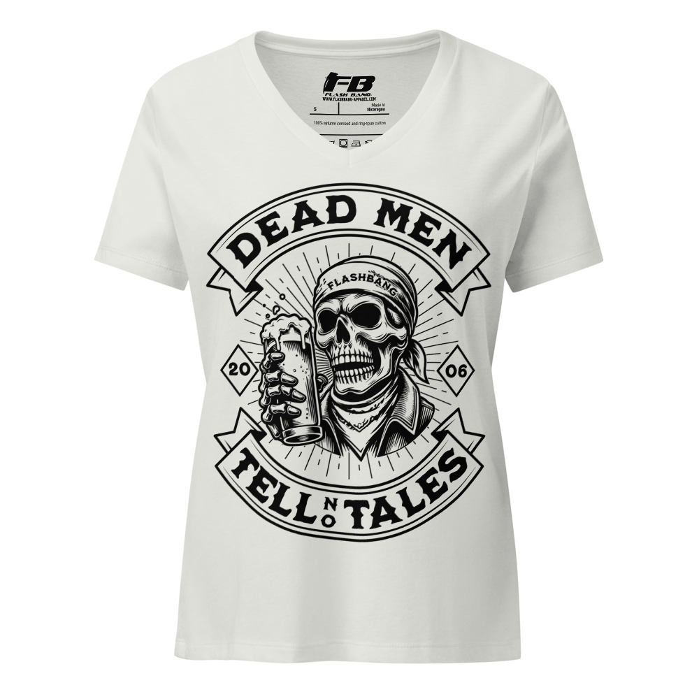 Dead Men Tell No Tales Lite V-neck T-shirt