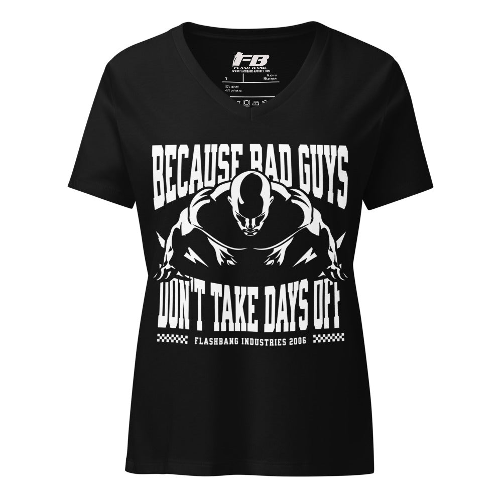 Black t-shirt with graphic design and text on a white background