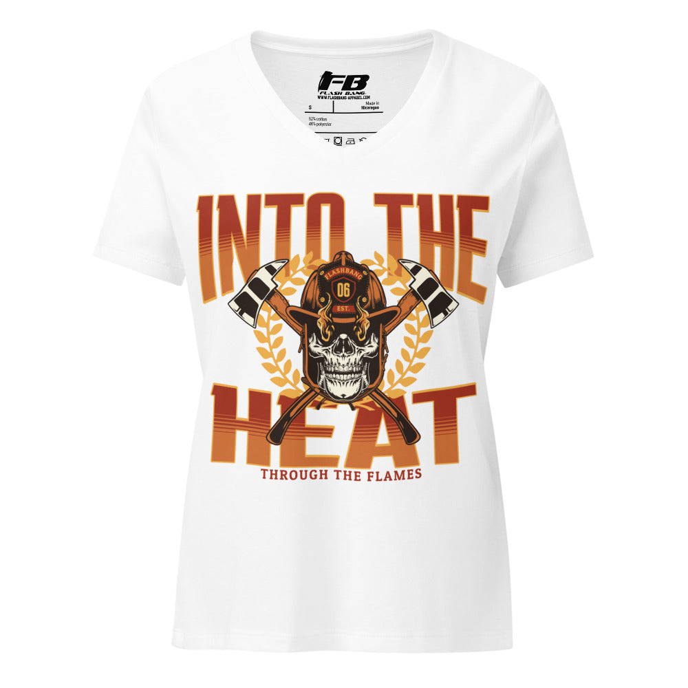 Into The Heat V-neck T-shirt