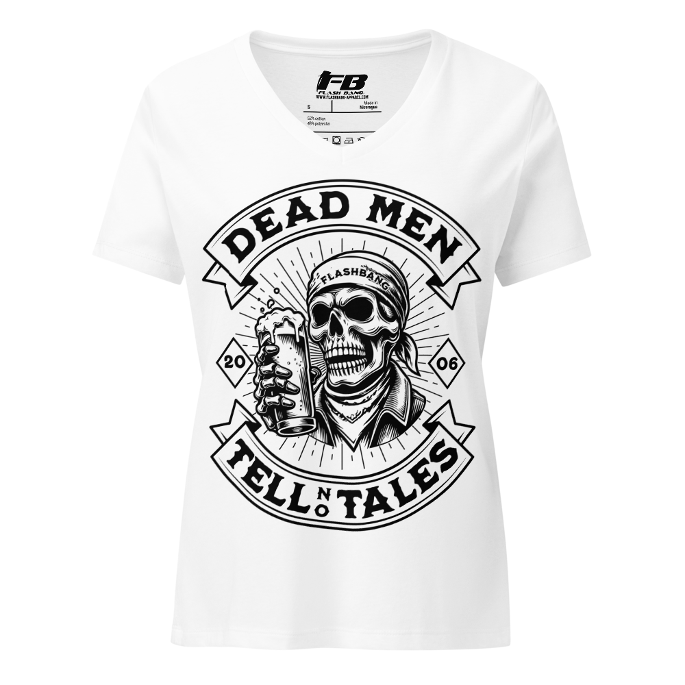 Dead Men Tell No Tales Lite V-neck T-shirt