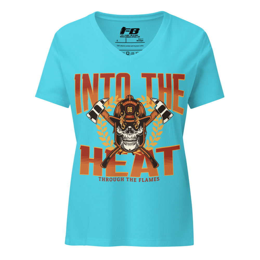 Into The Heat V-neck T-shirt