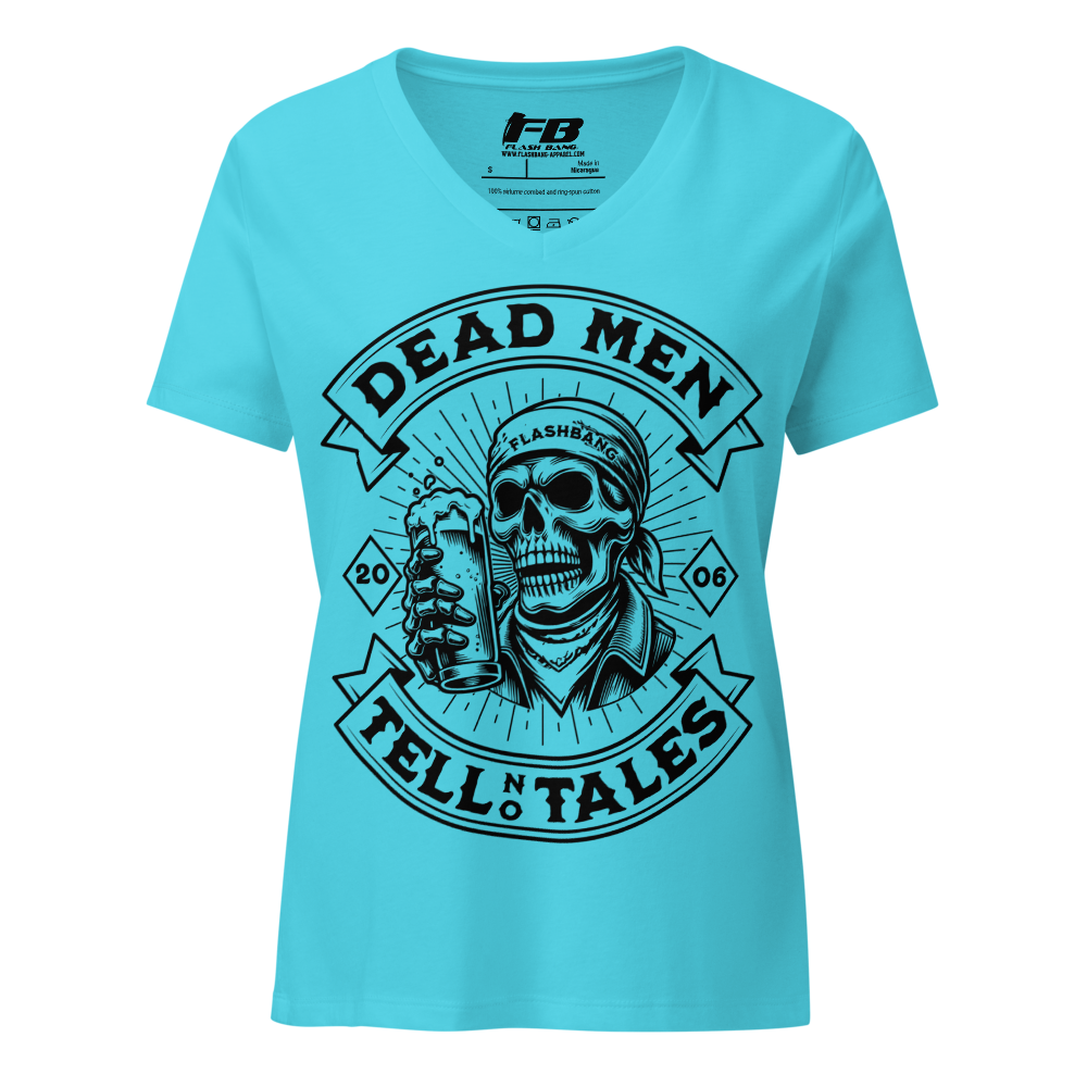 Dead Men Tell No Tales Lite V-neck T-shirt